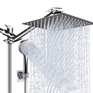 Rain Dual Shower Head 1.6 GPM GPM
