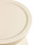 Tables rondes modernes et blanches Milk