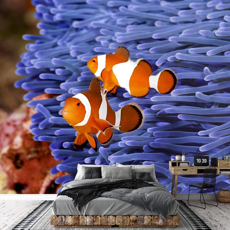 Nautical Ocean Peel & Stick Border, 66" L x 96" W
