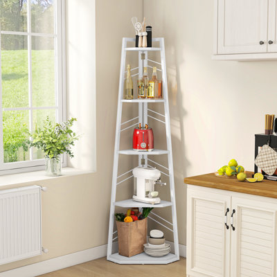 160cm H x 35cm W Metal Bookcase