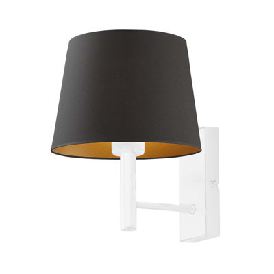 Huey Steel Armed Sconce