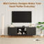 Meuble télé Mid-Century pour téléviseur de 75 po ou moins-726270991