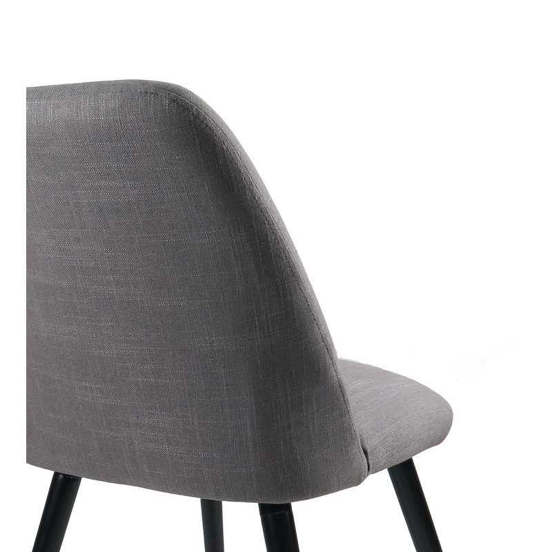 Weisman Upholstered Dining Chair, Grey