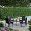 4 - Person Patio Dining Set with Square Table , Cushions Included-1248205277-1248205274