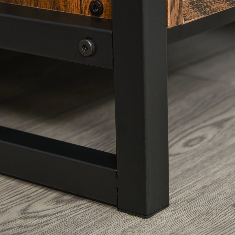 9 bouteilles de vin sur pied et porte-verres en brun