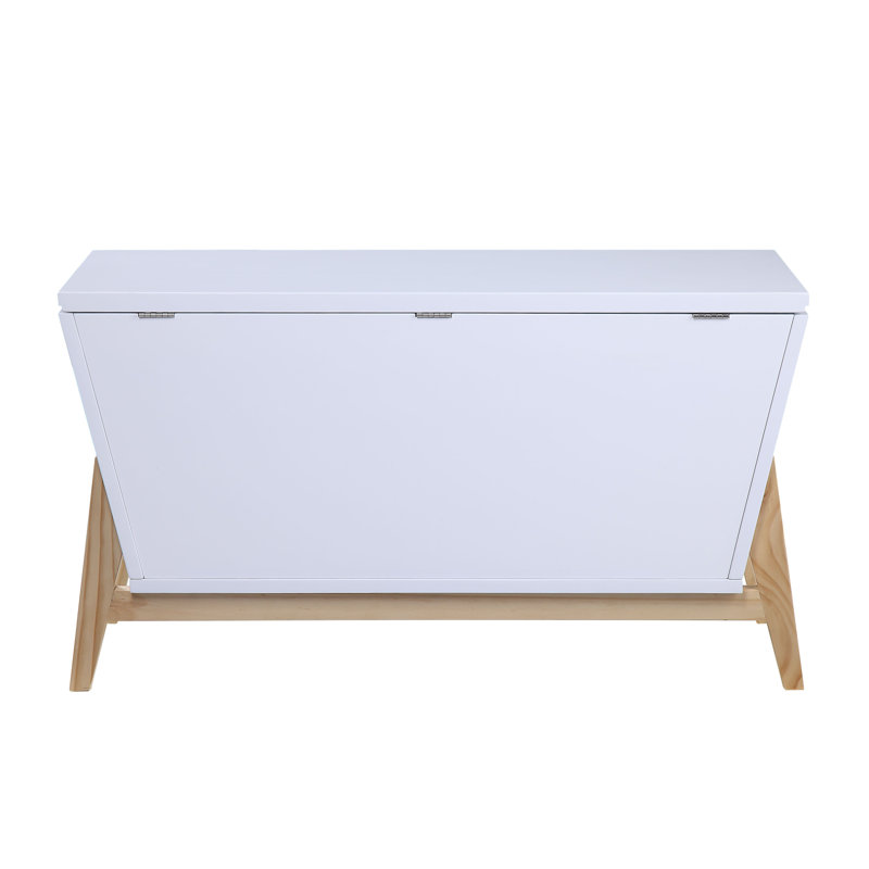 Commode Pershore, Blanc / rose