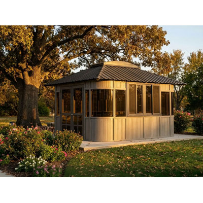Serre L 9,5 pi. D Pavillon de jardin en composite Ultrawood