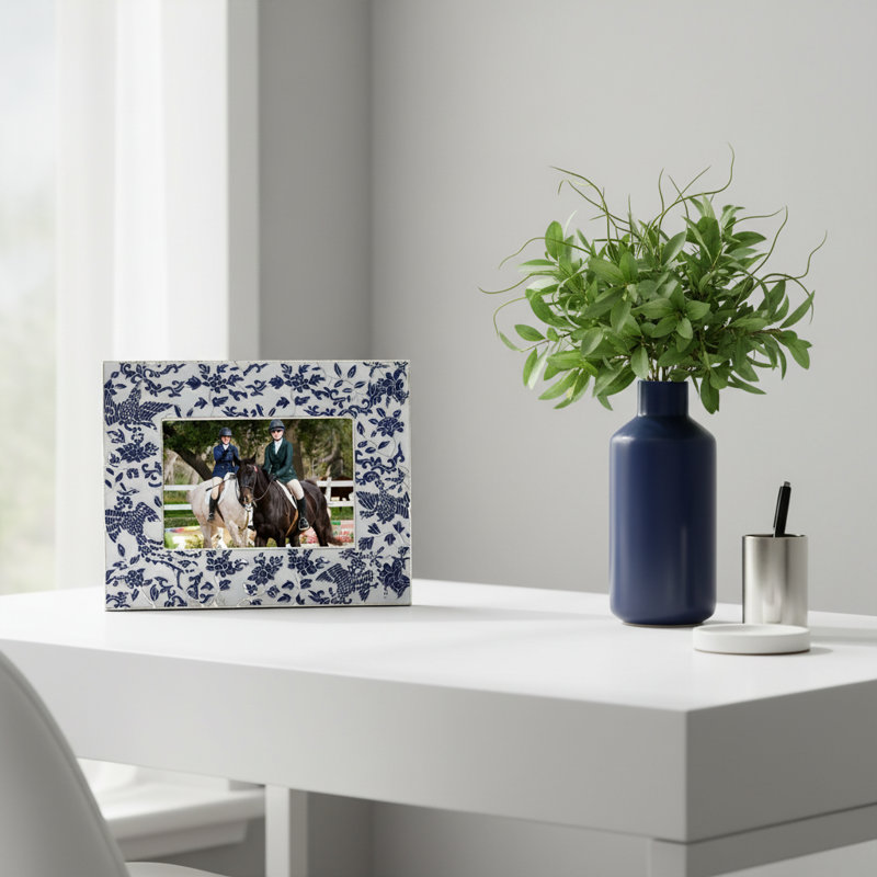 Imperial Phoenix Metal Picture Frame, 7.75" W x 9.75" H