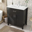 30" Single Bathroom Vanity With Ceramic Top-235089859