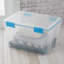 Bac de rangement en plastique Sterilite