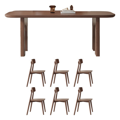 High-end solid wood dining table