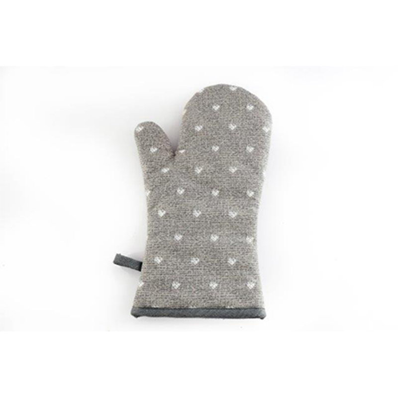 17 Stories Polka Dots Cotton Oven Mitt