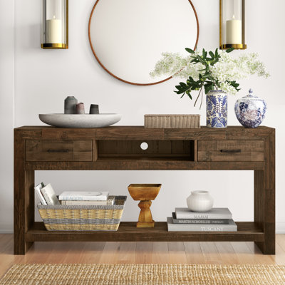 Craigsville 62'' Solid Wood Console Table