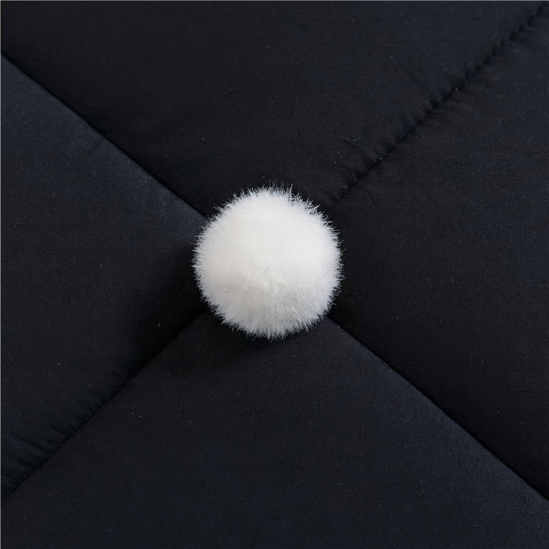 Ensemble d'édredon 5 pièces en mélange de coton avec bourre 100% coton - Literie toutes saisons avec draps et taies d'oreiller