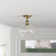 Baptista Glass Semi Flush Mount