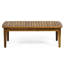 Table basse en bois et bois avec un design sophistiqué traditionnel pour les jardins-120996078