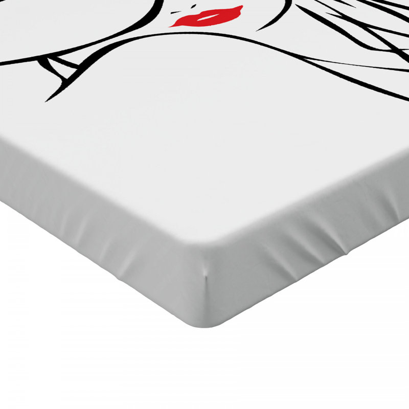 Microfiber Fitted Sheet, Queen Fitted Sheet