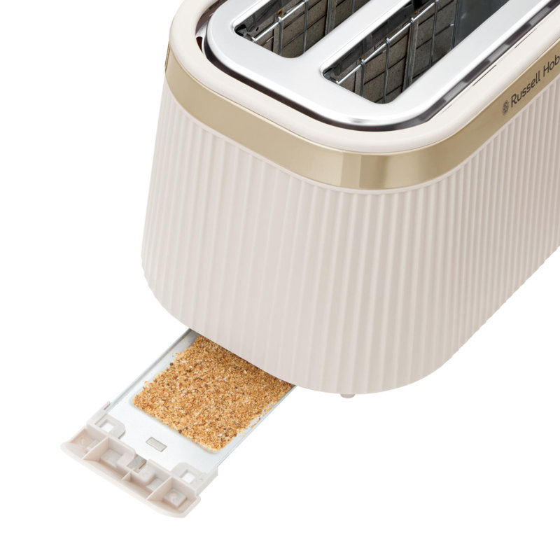 Russell Hobbs Bronte 2 Slice Toaster, Cream