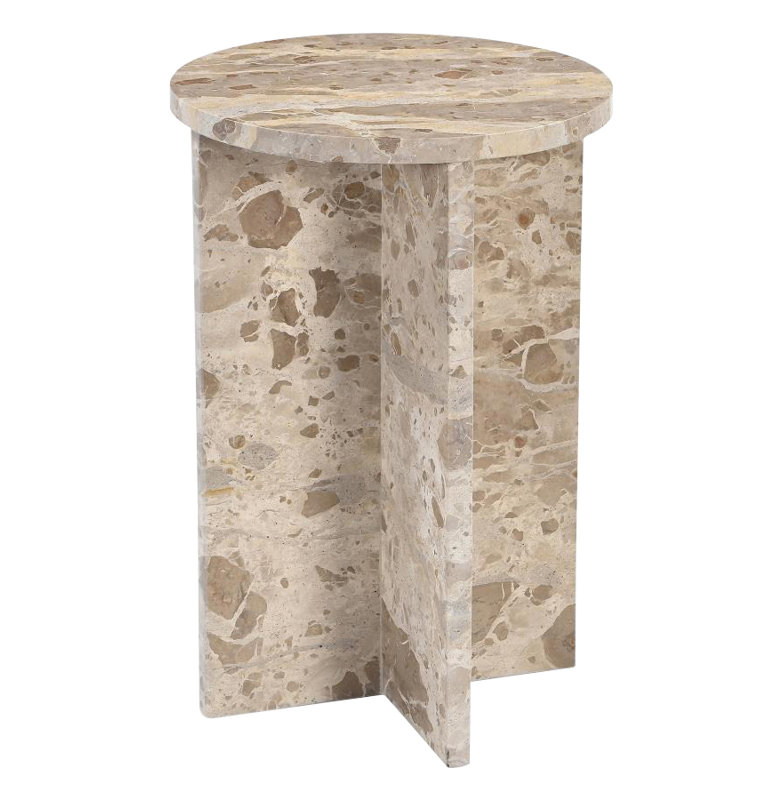 Table d'appoint en marbre Urban Luxe