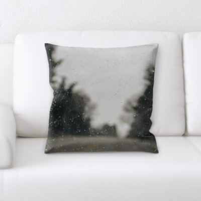 Microsuede Throw Pillow