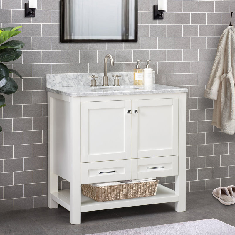 Meuble-lavabo simple 36 po Kristine