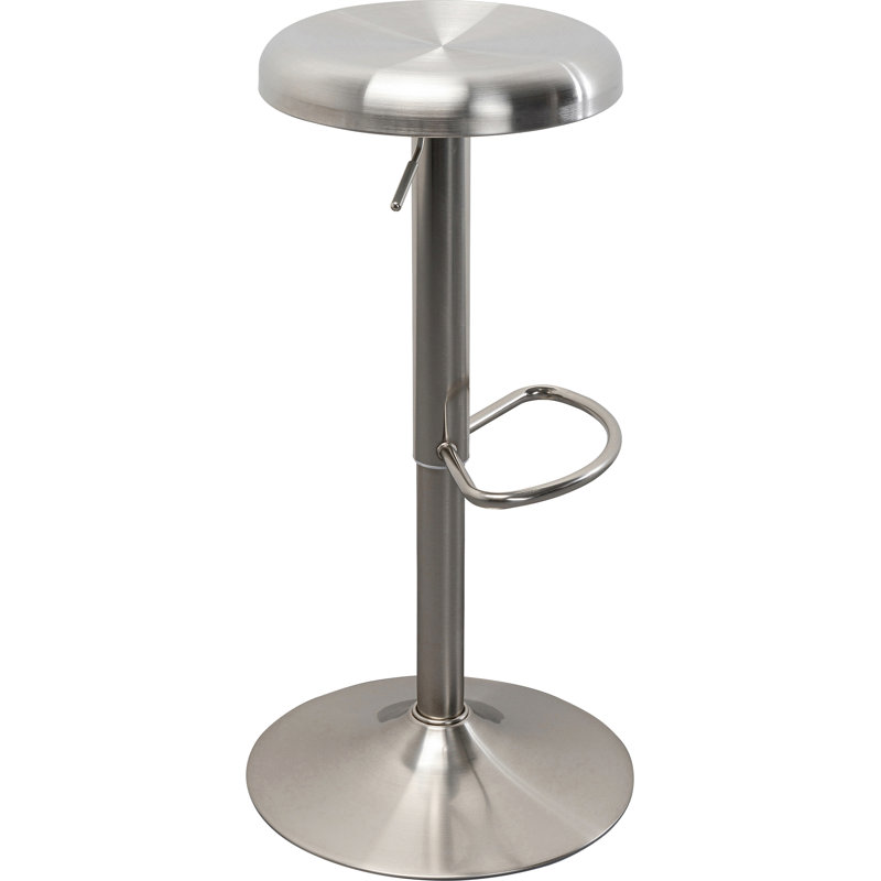 Kalea Bar Stool, Silver