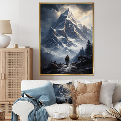 «Mountain Trails Harmony I» sur toile