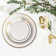 Premium Multi-Use Glitter Plastic Dinner & Dessert Plates 60 x 26Cm, 60 x 19Cm