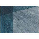 Brushed Geometry Painting by Christopher Kennedy