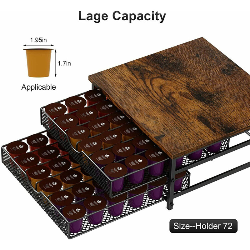 Haitral 72 Pod Coffee Pod Storage