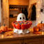 En forme de fantôme en forme de bol à bonbons d'Halloween en forme de casse-croûte mignon