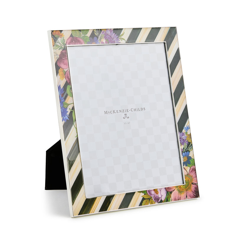Flower Market Silver Plated Frame, 8" W x 10" H