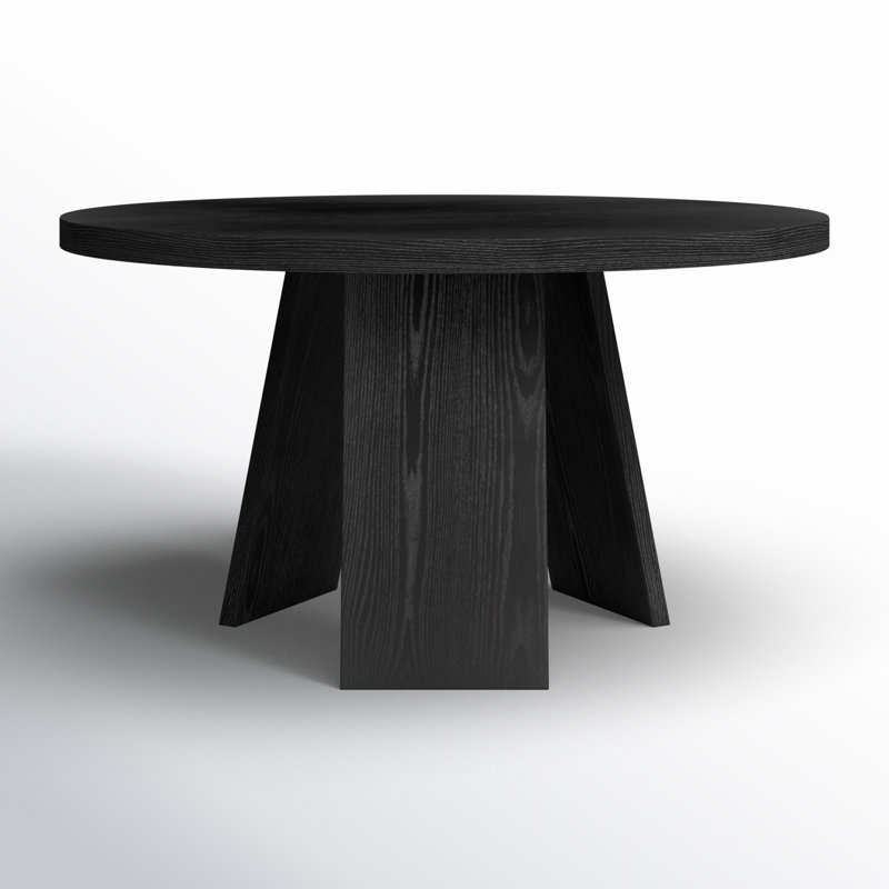 Mattelynn 54'' Round Dining Table, Black