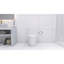 Toilette allongée une pièce - blanc-129933539
