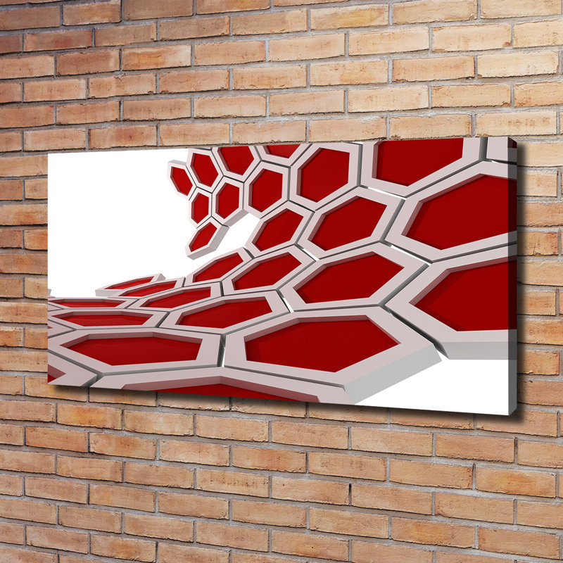 3D Abstraction - Wrapped Canvas Print