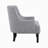 Bania 28" Modern & Contemporary Accent Chair with Textured Fabric Upholstery, Button-Tufted Chair Back, Nailhead Trim-505598264