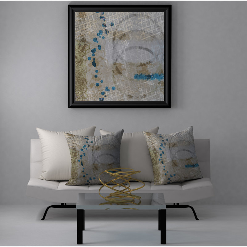 Housse de coussin décoratif carrée grand a1, 18 po x 18 po