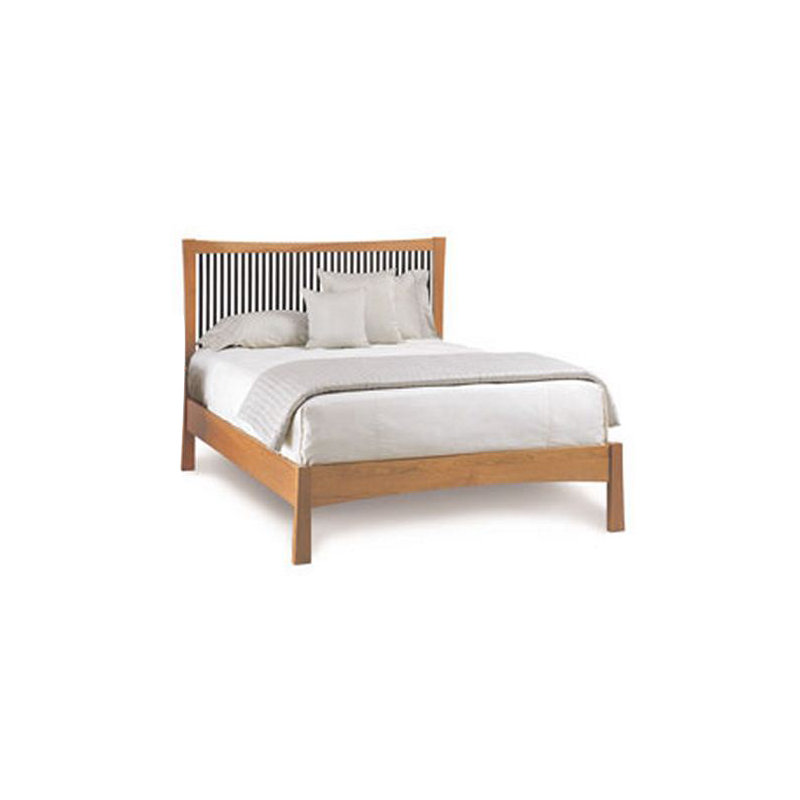Berkeley Bed, King, Natural Cherry, Conventional