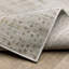 Tapis gris / or à motif abstrait délavé Michels-1462471392