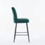 Chaises de bar réglables confortables de style moderne avec revêtement en velours pour comptoir de cuisine
