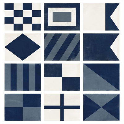 Nautical Flags Print by Barclay Butera