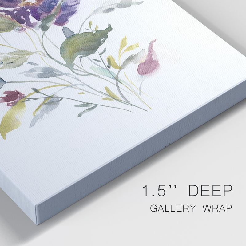 " Colour Variety I " 2 - Pieces, 27" H x 16" W x 1" D, Wrapped Canvas