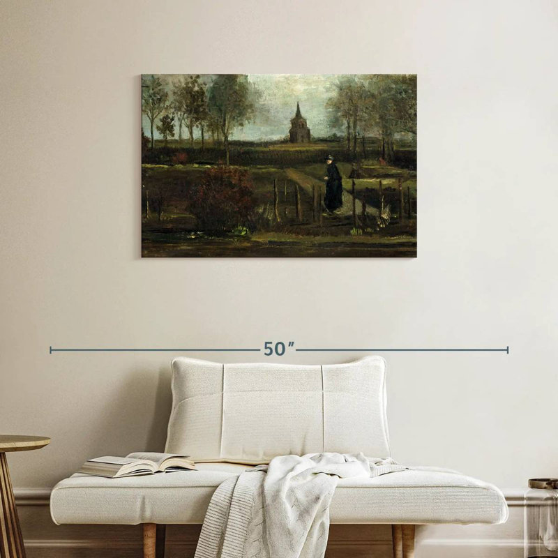 Le jardin Parsonage à Nuenen, H 24 po x l 36 po