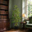 119.99 cm H Faux Bamboo Tree Plant in Plastic and Cement