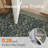 Ellis & Loom Vintage Floral Area Rug Faux Linen Machine Washable for Living Room-1175925094