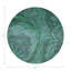 Sous-verres ronds en cuir malachite Agate-119015171