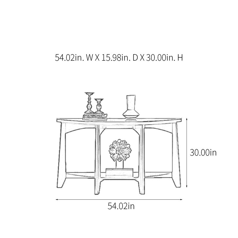 Modern Minimalist Console Table