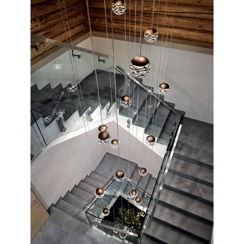 Lodes Kelly Cluster Suspension Lamp Line-V, Matte White