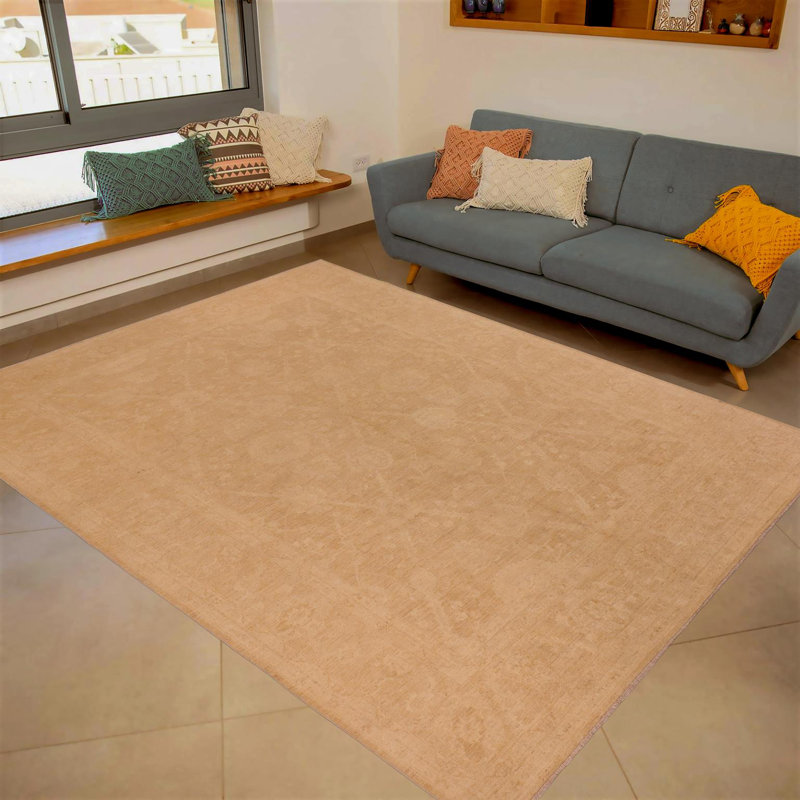 Tapis unique brun de 10 pi x 13 pi 10 po années 2000 par Arshs Fine Rugs