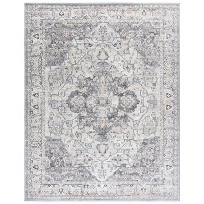 Tapis gris / ivoire Hka